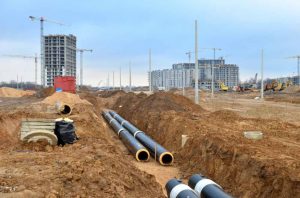 storm drain pipe installation Atlanta, GA